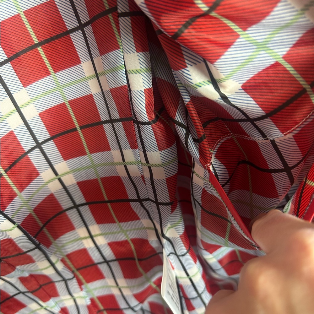 Pendleton Red Quilted Jacket With Detachable Hood… - image 7